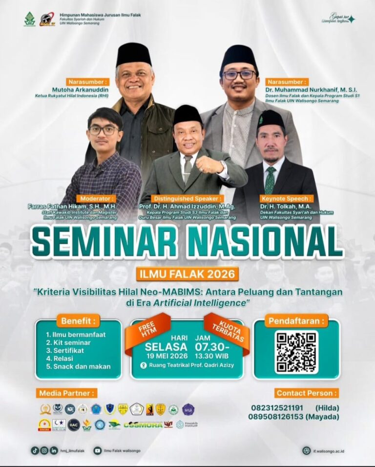 Seminar Nasional Ilmu Falak 2026 : Masa Depan Neo-MABIMS di Era Artificial Intelligence